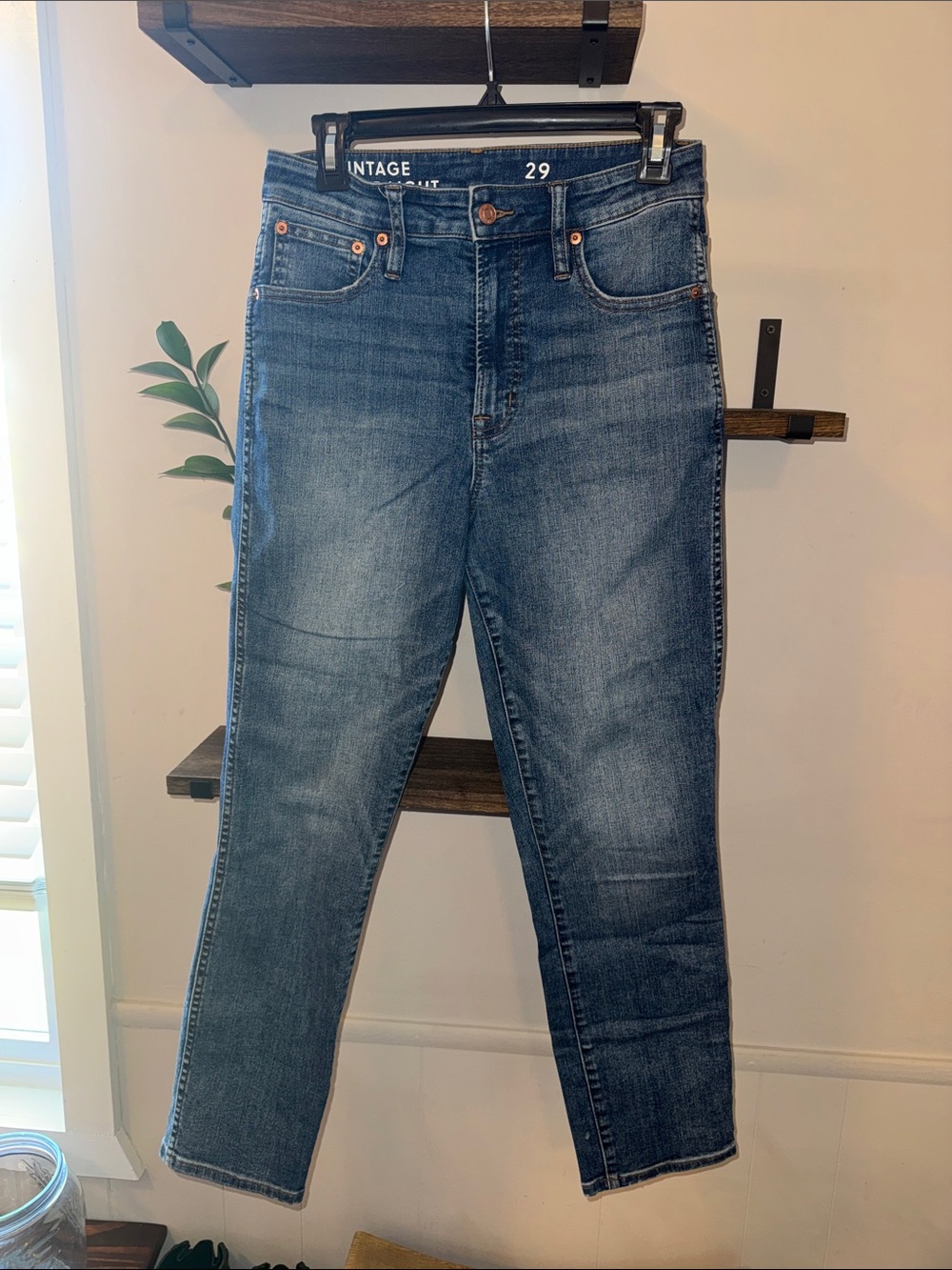J. Crew Vintage Slim Straight Leg Jeans size 29